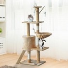 Árbol rascador de juego grande para gatos