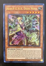 NOH-P.U.N.K. Deer Note DIFO-EN022 1st Ed. Ultra Rare Dimension Force Yu-Gi-Oh!