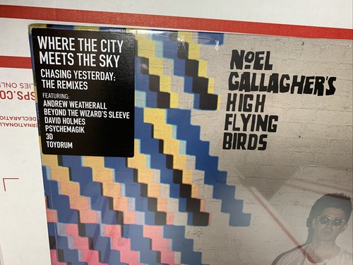 NOEL GALLAGHER'S HIGH FLYING BIRDS WHERE THE CITY MEETS THE SKY Remixes 2x UK LP - Imagen 2 de 12