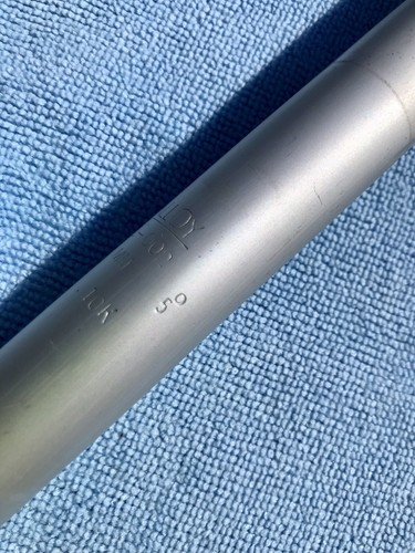 Avenir Kalloy Fluted Aluminum Vintage MTB 560mm Flat Handlebar 24.5mm Clamp - Picture 8 of 15