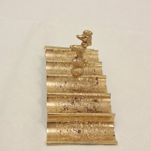 Vintage Vernon Unique Gold Plated Dog Poodle Lipstick Holder Vanity Decor - Picture 2 of 11