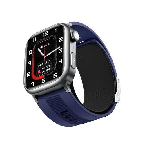 KUZNEY TK66 Smartwatch Bluetooth Fitness Tracker Blood Pressure ECG Monitor Blue - Picture 18 of 20
