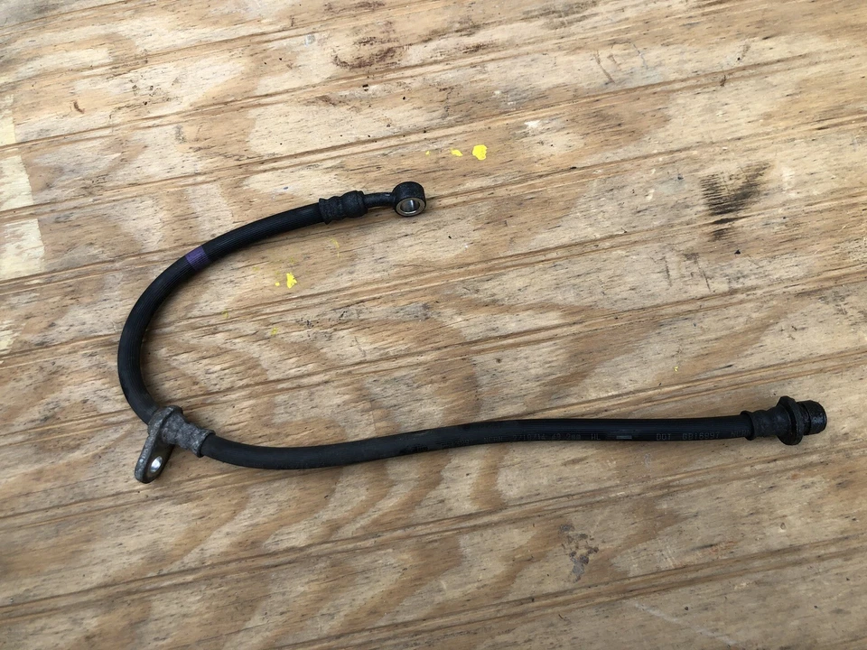 Manguera flexible de freno delantero izquierdo Acura Honda OEM 2014 MDX 01465TZ5A00 Foto 4 de 4