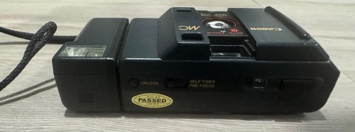 Macchina fotografica vintage CANON MC obiettivo 35 mm messa a fuoco automatica CAFS PER RICAMBI/RIPARAZIONE NON TESTATA - Foto 10 di 12
