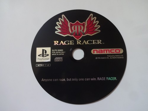 RAGE RACER Sony PlayStation1 PS1 NAMCO SCPS00600 1996 w/Manual NTSC-J From Japan - Picture 2 of 14
