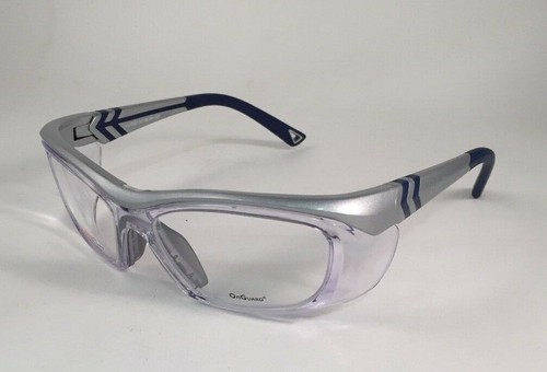 OnGuard Safety Eyewear OG-225SFDD w/ Full Dust Dam Silver Navy Med 57mm Large 61 - 第 3/21 張圖片