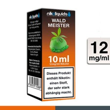 NIKOLIQUIDS WALDMEISTER 12mg