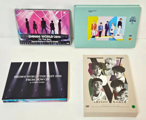 SHINee WORLD Ⅳ IN SEOUL Global Package Premium DVD 4 set - Picture 1 of 15