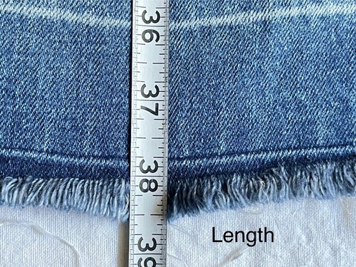 scotch soda women jeans mid rise medium wash wild leg distressed cropped 26 - Picture 14 of 18