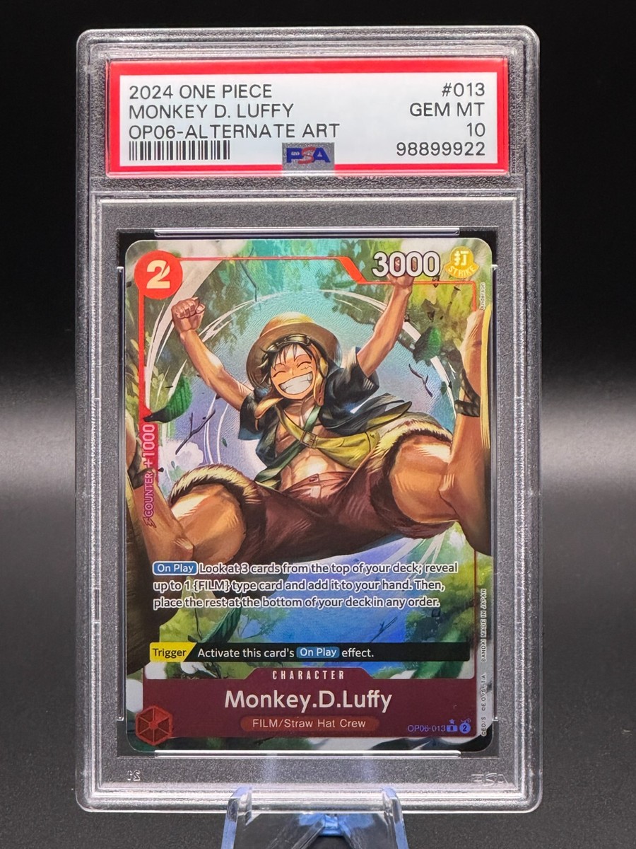 Monkey D. Luffy (Alt Art) OP05-119 SEC Awakening of the New
