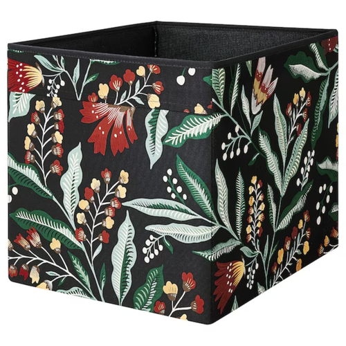 IKEA Drona 33x38x33cm Storage Box Cube Shape Fabric Organizer Boxes multicolour - Picture 5 of 17