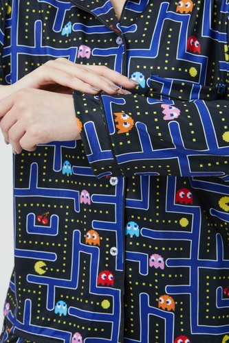 Pac Man Unisex Pajama Sets Long Sleeve Full-Length Bottom XL X-Large - Picture 7 of 8