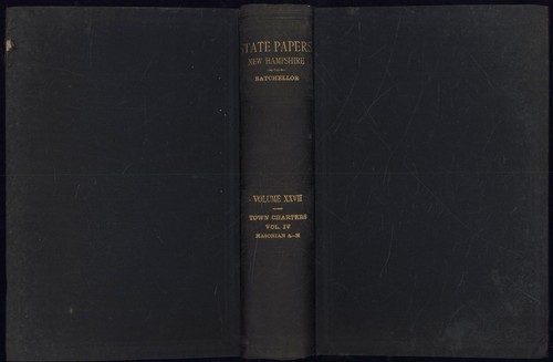 STATE OF NEW HAMPSHIRE: Township Grants of Lands in NY Included MASONIAN - XXVII - Picture 2 of 2
