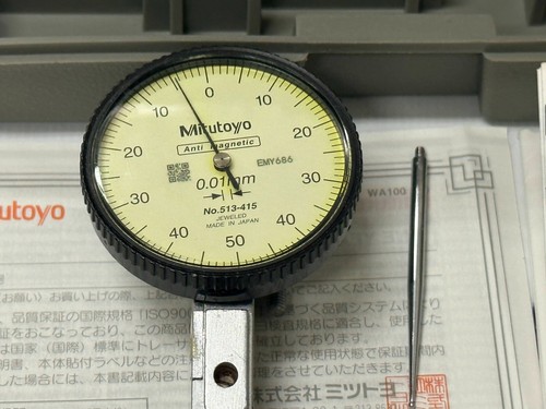 Mitutoyo 513-415E Long Stylus Lever Indicator 1mm R 0.01mm 513-415 - Picture 5 of 8