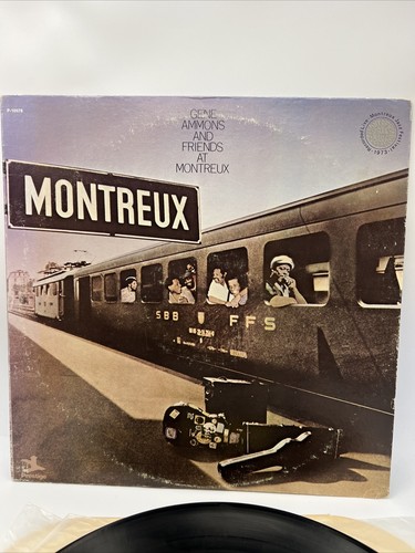 Gene Ammons & Friends "At Montreux" 1973 Vinyl Record P-10078 PROMO RL4030 RARE! - Picture 2 of 9