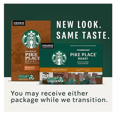 Starbucks Pike Place K-Cups, Medium Roast (72 ct.) - Picture 2 of 9