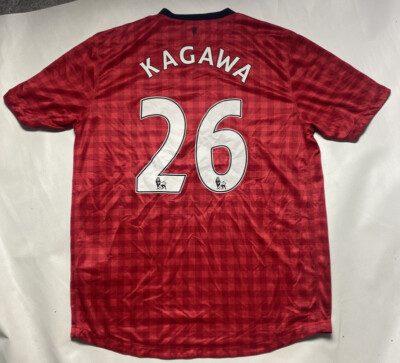 12/13NIKE マンチェスター・ユナイテッド No.26 KAGAWA MANCHESTER UNITED 2012-2013 AWAY #26 KAGAWA SOCCER JERSEY
