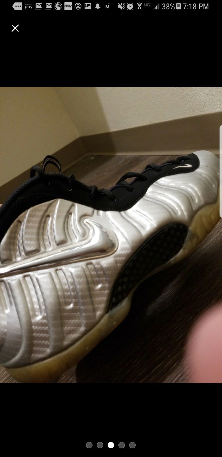 Nike Foamposite Foamposite Foamposite Silver Surfer Black New Size 13 a1207f Nike Foamposite Foamposite Foamposite Silver Surfer Black New Size 13 a1207f