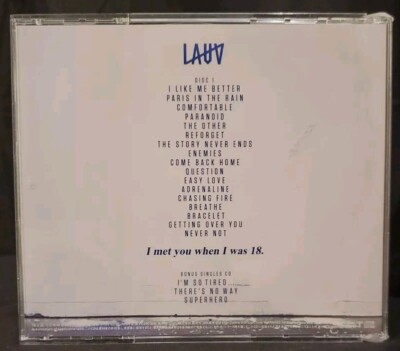 LAUV-I MET YOU WHEN I WAS 18, JAPAN, 2 CD - RARE LAUV-I MET YOU WHEN I WAS 18, JAPAN, 2 CD - RARE
