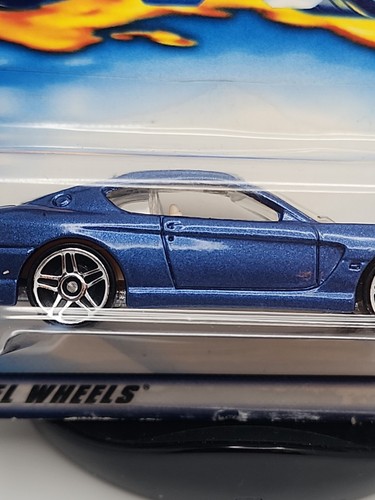 Hot Wheels 2001 Collector No. 166 Ferrari 456M Blue with PR5 Wheels - Picture 3 of 16