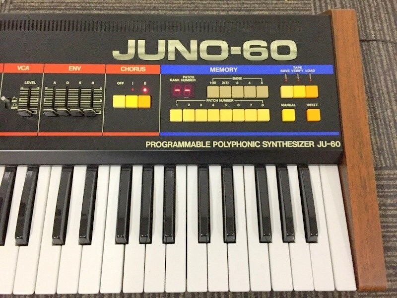 Roland JUNO-60 Synthesizer Keyboard