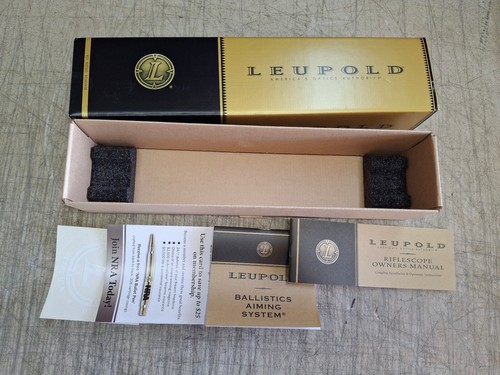 Leupold BOX ONLY 4.5-14x50 VX-3 Long Range Rifle Scope Boone & Crockett 66490 - Picture 10 of 10