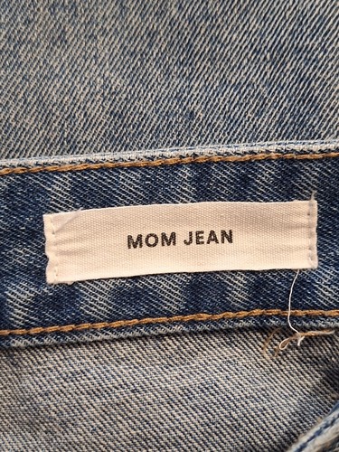 Womens Skinny Leg Jeans Denim Stretch Mom Jeans 6 Cotton On Blue Straight - Picture 9 of 16
