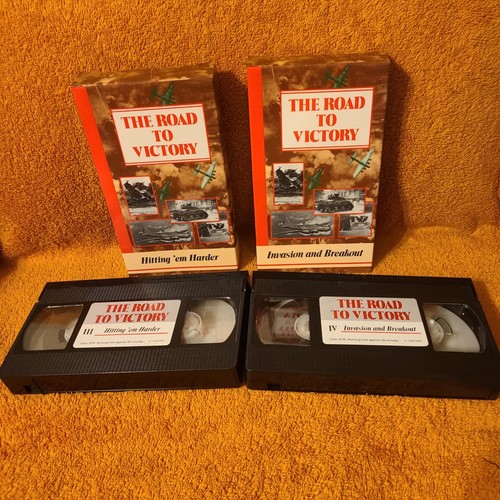 World War II The Road To Victory VHS Box Set 6 Video Cassette Tapes Vtg History - Picture 13 of 23