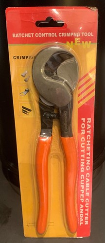 DECHENGBAO 808 330A Crimping/Cable Cutter HJ130 - 10" Heavy Duty - Steel NEW - Picture 2 of 3
