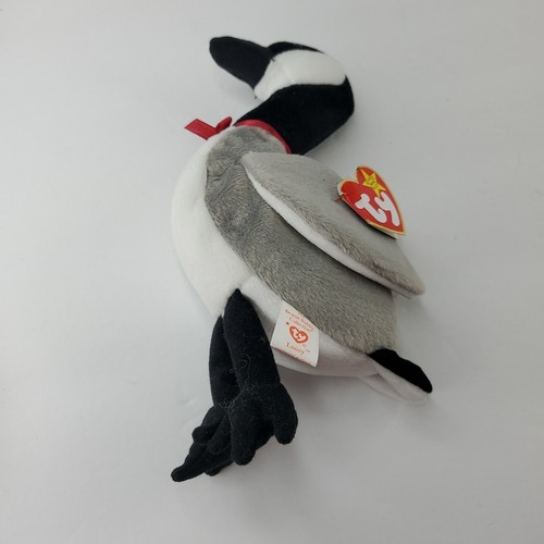 Ty Beanie Baby Loosy The Goose 1998 Sammler mit Etikett seltener Fehler Vintage Plüsch - Bild 13 von 22
