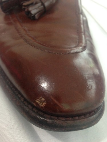 Church's Custom Grade Slip-On Tassel Shoes Brown Leather UK Sz 11.5B (US 12.5B) - Picture 8 of 12