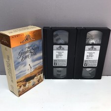 The Greatest Story Ever Told VHS Von Sydow Video 2-Tape Set GOD Jesus Nearly New