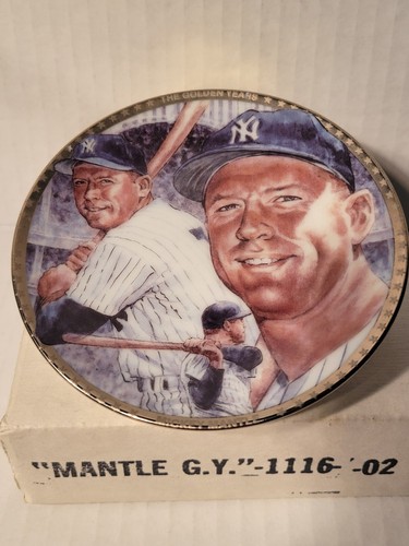 Mickey Mantle MINI Sammelteller, The Golden Years, Sports Impressions Neu in OVP - Bild 1 von 3