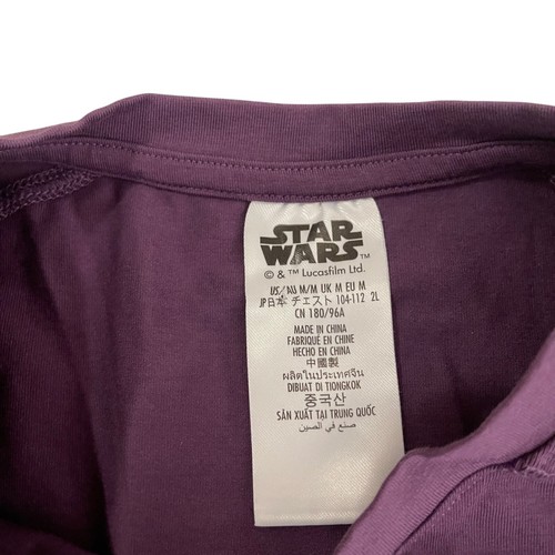 Disney Parks Star Wars Rebel Shirt Women's Medium Purple Short Sleeve Top - Picture 3 of 9