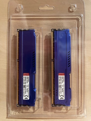 HyperX Fury, DDR3, DIMM, 1866 MHz, 16GB (2x8 GB), CL10, Blue - Picture 2 of 3