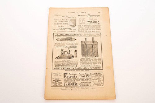 MODERNE ELEKTRIK BAND I NR. 8. NOVEMBER 1908 - Bild 2 von 4