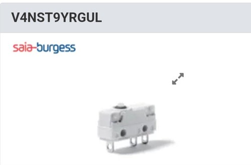 Micro Switch IP67 Saia-Burgess V4NST9YRGUL Microinterruttore 250V/AC momentaneo - Foto 6 di 14
