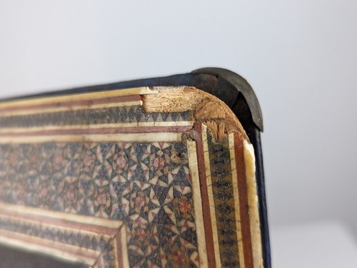 Antique Hand Painted Silver Qajar Album - Picture 11 of 14