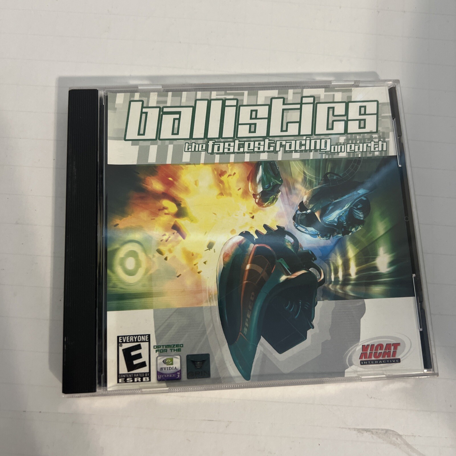 Ballistics The Fastest Racing Game On Earth Pc XP 2,000 MPH 7 Courses