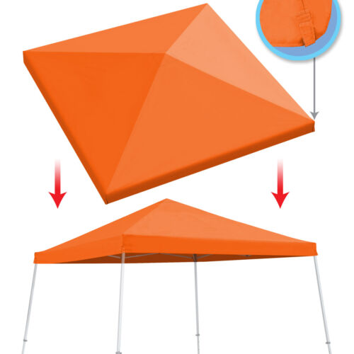 Replacement Tent Canopy for 8'x8' Slant Leg Tent Ezp Up Folding Gazebo Top Cover - Picture 3 of 144