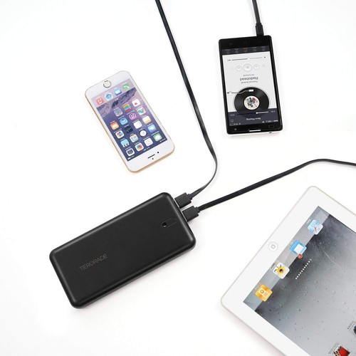 Tiergrade Power Bank, Portable Charger, 22000mAh 4.8A Output 3 Port Ultra  - Picture 4 of 4