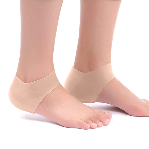 2 x PROTEZIONE SALVA TALLONE IN SILICONE GEL ANTI SCREPOLATURA SCARPE CORSA - Picture 4 of 5