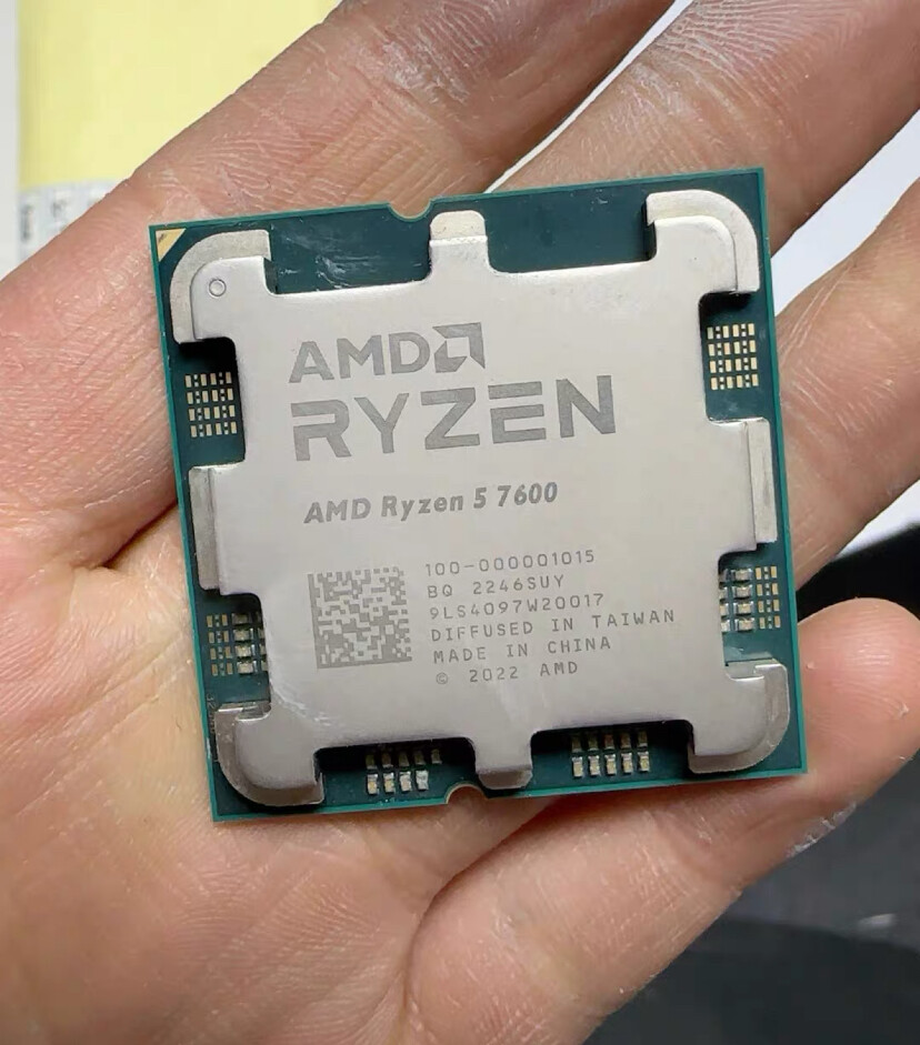 AMD Ryzen 5 7600 CPU 6 Cores 12 Threads 3.8GHz L3 Cache 32MB AM5
