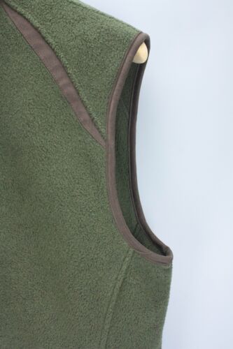 Barbour Vest Mens Langdale Gilet Olive Green Fleece Full Zip Pockets Size S - Picture 8 of 24