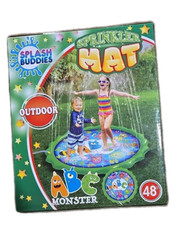 Splash Buddies Sprinkler Mat-Premium Splash Pad-Outdoor Toddler Toys Water