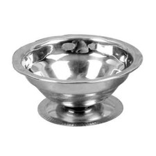 Thunder Group SLSSD005 5 oz. Stainless Steel Footed Base Sherbet Dish