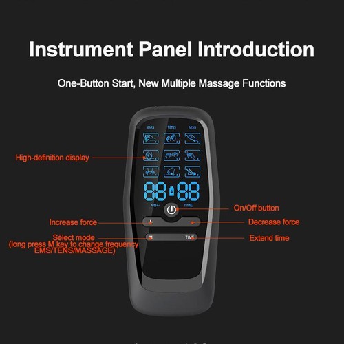 Physiotherapy Tens Muscle Stimulator Electric Ems Acupuncture Body Slimming - Picture 24 of 26