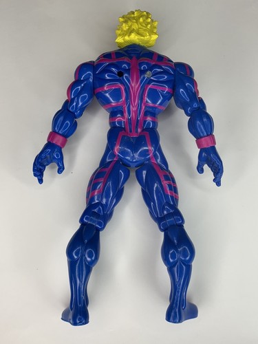 "Figura de acción Marvel Comics Toy Biz 1995 Xmen Arcángel Ángel 10,5"" sin alas" - Imagen 2 de 3
