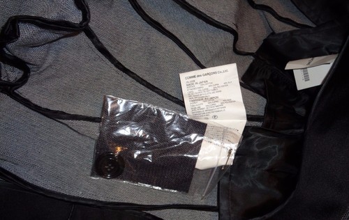 JUNYA WATANABE COMME des GARCONS DARK DENIM WASH COAT Gr. S Neu mit Etikett Made in Japan - Bild 11 von 12