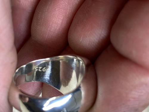 Old English Custom-Made Initial Ring Solid Sterling Silver 925 Sizes 6-12 - Picture 83 of 100